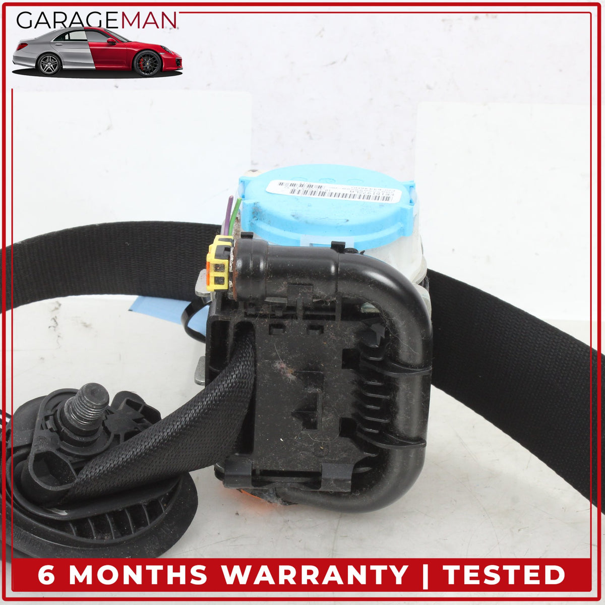 2014-2020 Mercedes X156 GLA250 Front Left Side Seat Belt Black 1178601385 OEM