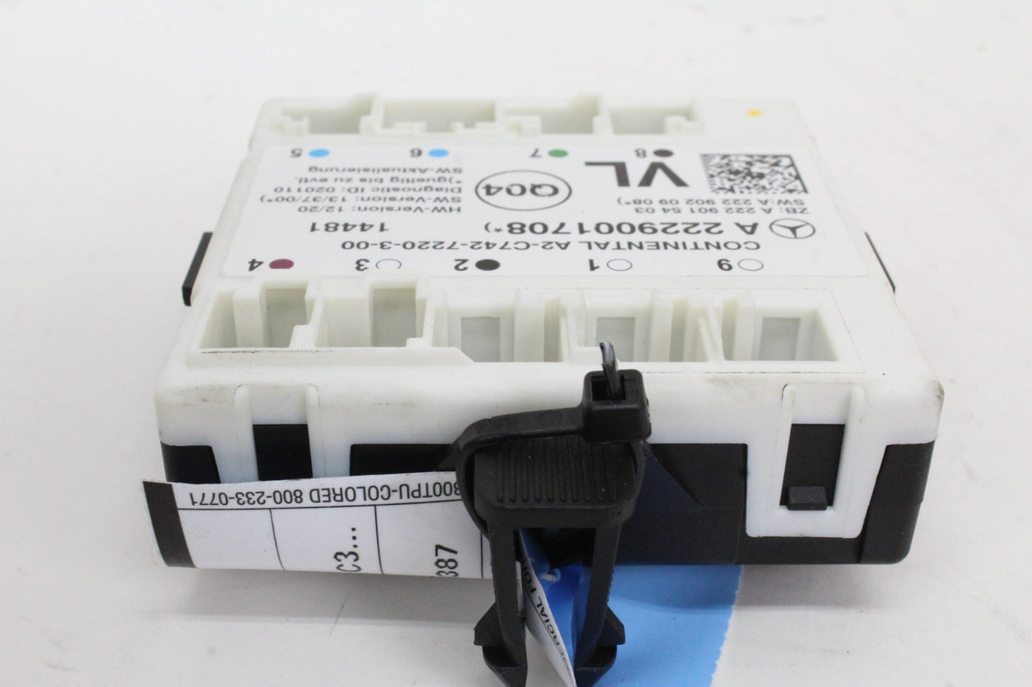2015-2019 Mercedes-Benz C300 W205 Left Front Door Control Module 2229001708