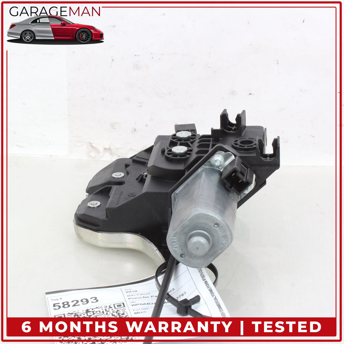 2010-2016 Porsche Panamera 970 Rear Trunk Lid Lock Latch Actuator OEM