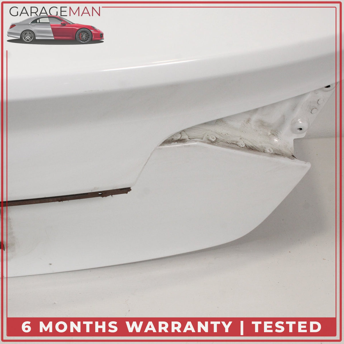 2015-2018 Audi A8 S8 Rear Tailgate Trunk Lid Panel Glacier White Metallic OEM