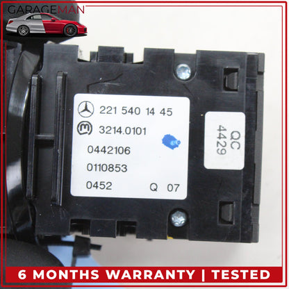 2007-2014 Mercedes-Benz S400 S-Class W221 Sedan Electric Parking Brake Switch 2215401445 OEM