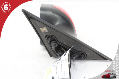 2002-2005 Ford Thunderbird Front Left Door Rear View Mirror Red 1W6Z17683BA OEM