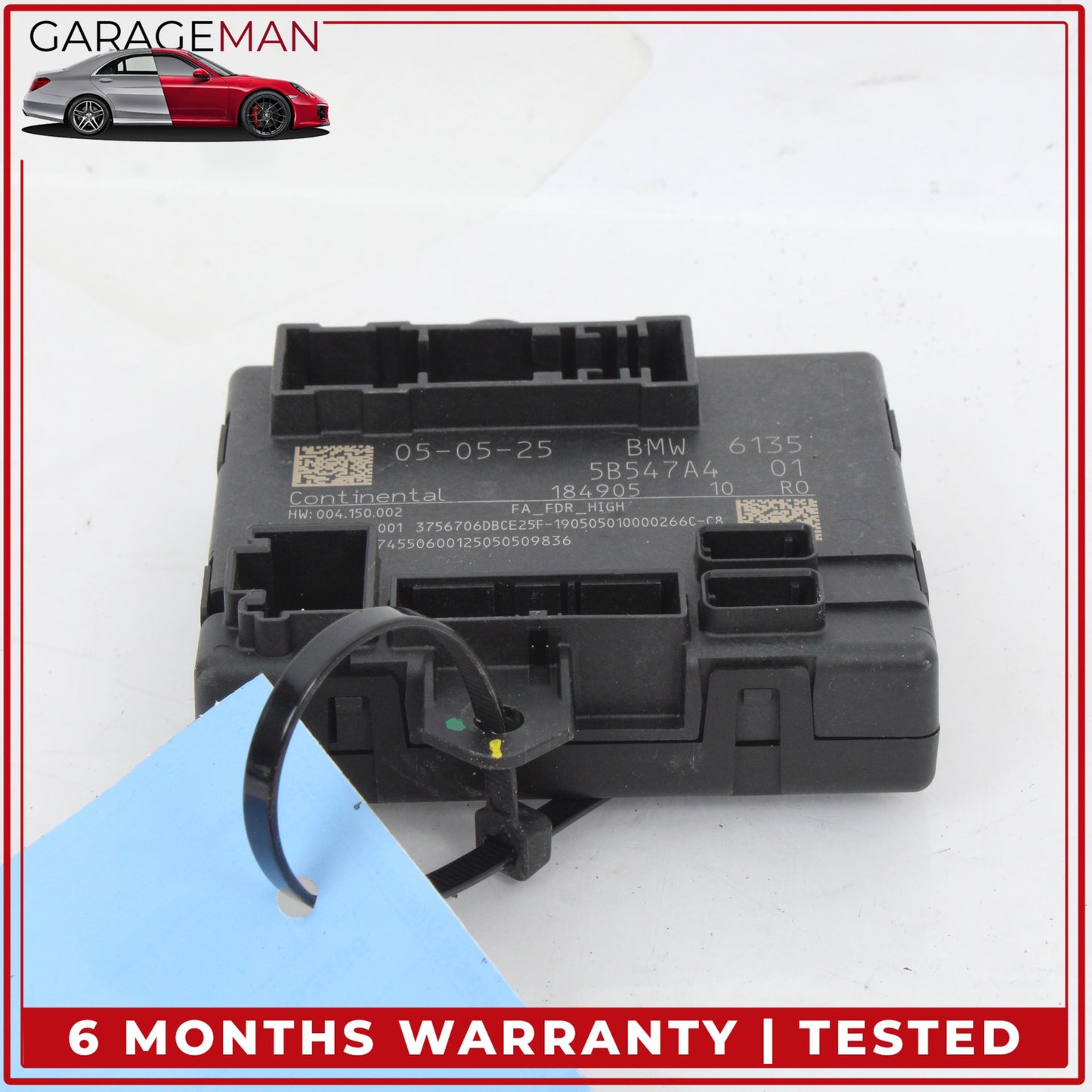 2023-2026 BMW X2 U10 SUV Front Left Driver Side Door Control Module Unit 61355B547A4 OEM