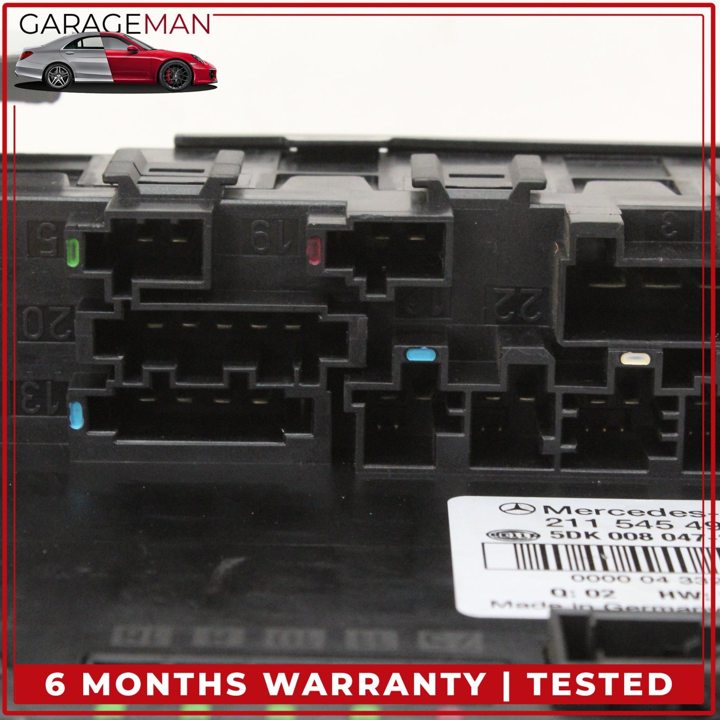 2003-2011 Mercedes-Benz E350 W211 Sedan Rear Trunk Fuse Box Module 2115454901 OEM