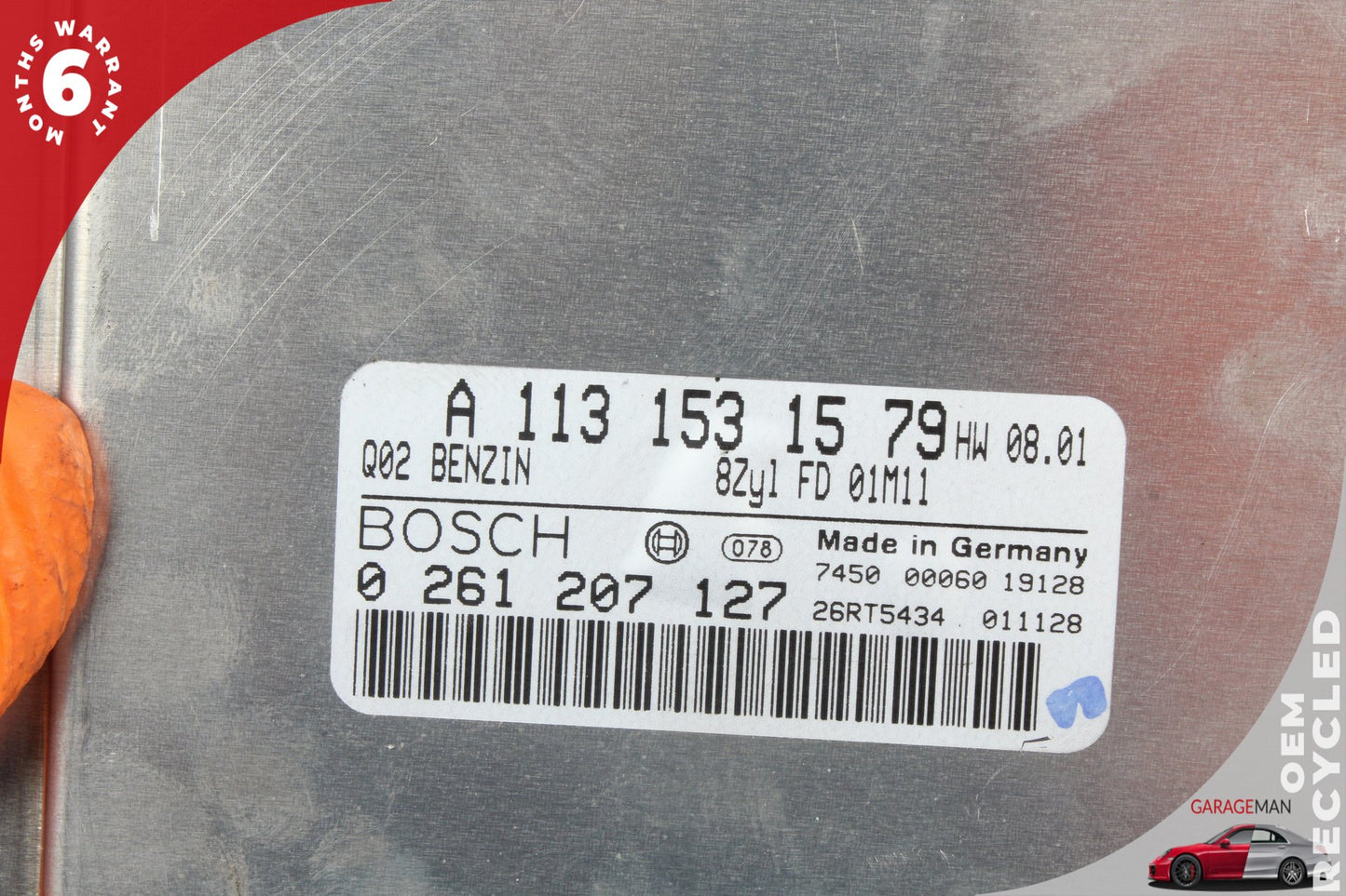 2001-2002 Mercedes-Benz CLK55 AMG W208 Engine Control Module 1131531579 OEM