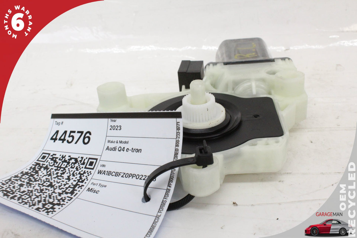 2022-2025 Audi Q4 E-Tron Rear Left Side Window Regulator Motor 4K0959882 OEM