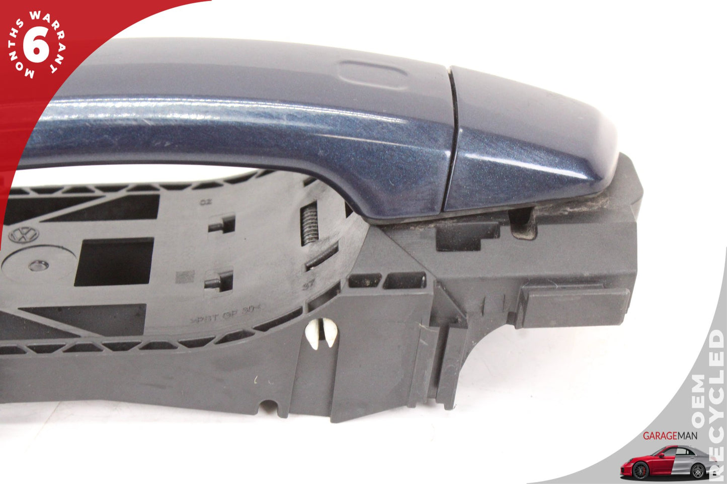 2015-2020 Audi A3 S3 RS3 Rear Left Side Exterior Door Handle Blue 8V0839885 OEM