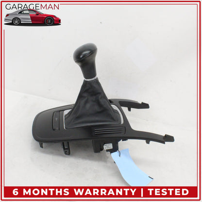 2009-2016 Audi A4 Front Center Console Shifter Knob Boot Trim w/ Switches OEM