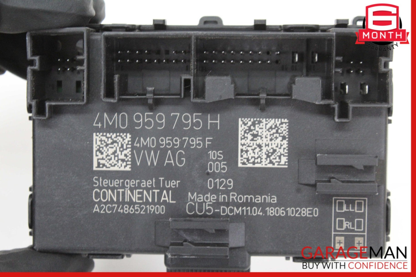 2017-2024 Audi Q7 SUV Rear Left or Right Door Control Module 4M0959795H Genuine