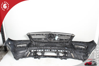 2013-2016 Mercedes X166 GL450 Base Front Bumper Cover Grille Trim Assembly OEM