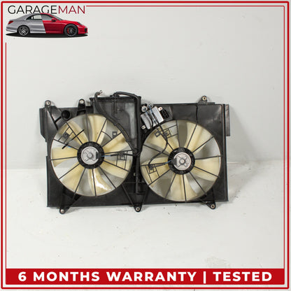 2001-2006 Lexus LS430 XF30 Radiator Cooling Dual Fan Blade w/ Motor Assembly OEM
