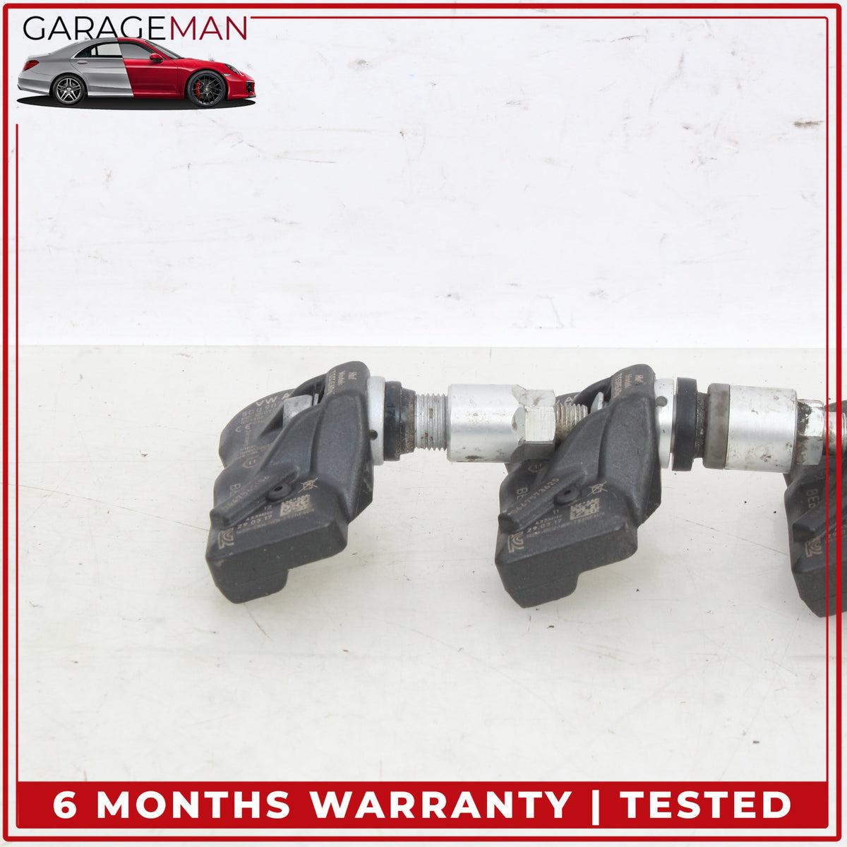 2011-2018 Porsche Cayenne 958 TPMS Tire Pressure Sensor Set of 4 5Q0907275B OEM