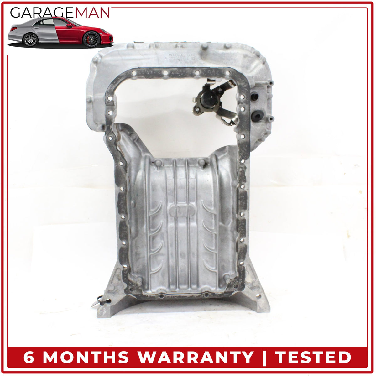 2006-2013 Mercedes W164 ML350 Engine Upper Oil Sump Baffle Pan 2720141602 OEM