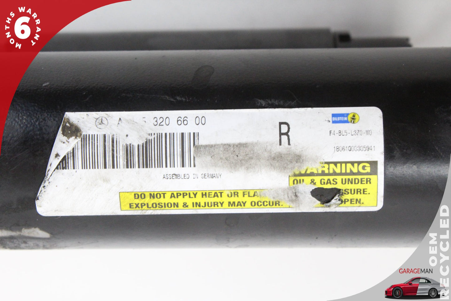 2016-2018 Mercedes W205 C350e Front Right Airmatic Shock Strut 2053200525 OEM