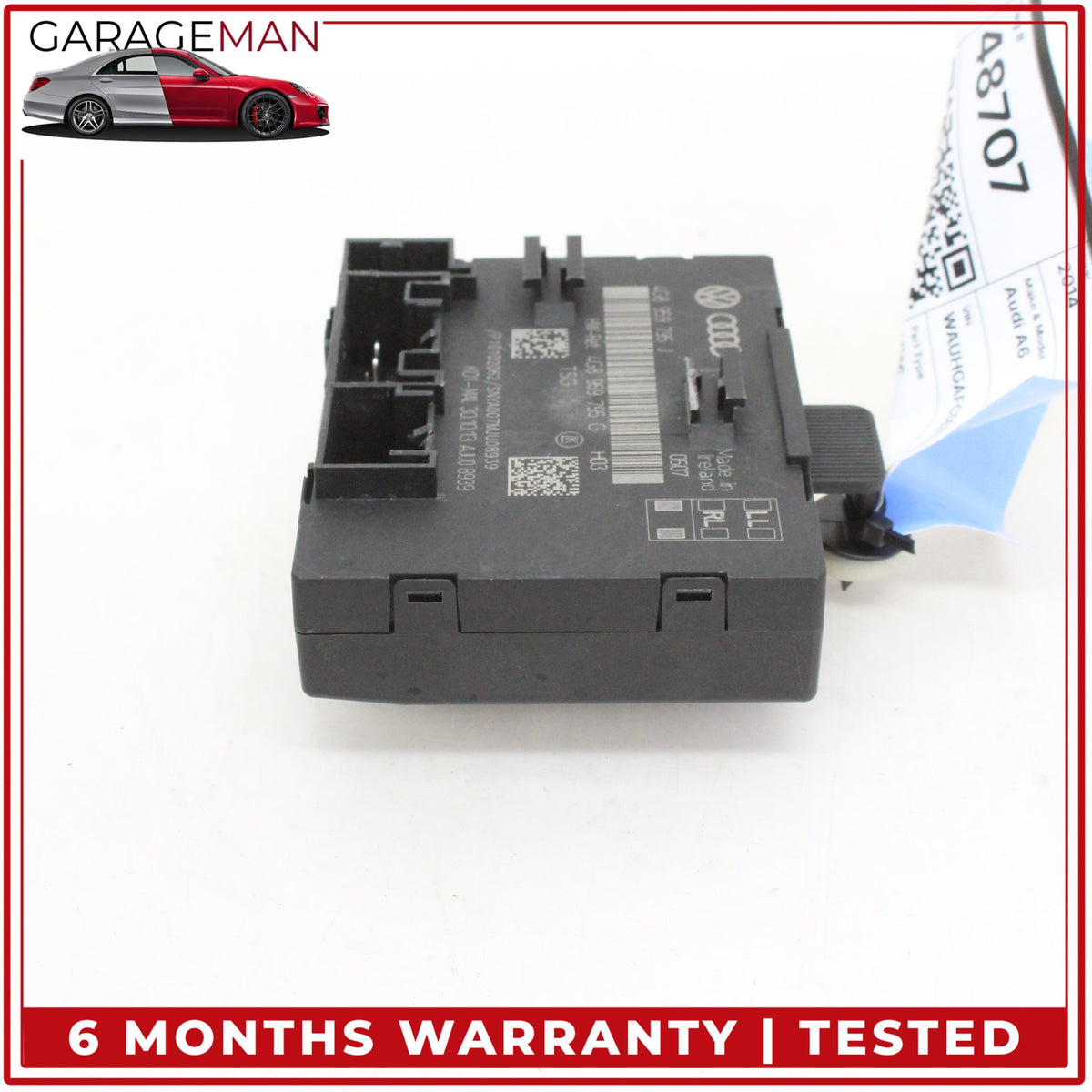 2012-2018 Audi A6 A7 Rear Left or Right Side Door Control Module 4G8959795J OEM