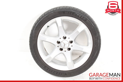 2005-2007 Mercedes W203 C230 C350 Front Wheel Rim w/ Tire 7.5JX17H2 ET36 OEM
