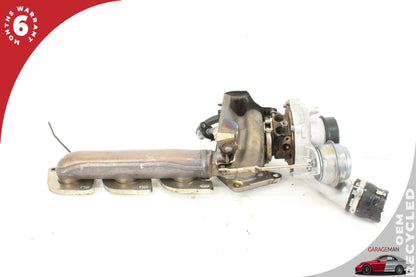 2011-2020 Mercedes X166 GL550 M278 Left Turbocharger Turbo Charger Manifold OEM