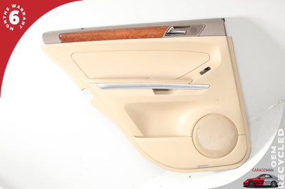 2006-2012 Mercedes W164 ML350 GL450 Rear Left Door Trim Panel 1647308170 OEM