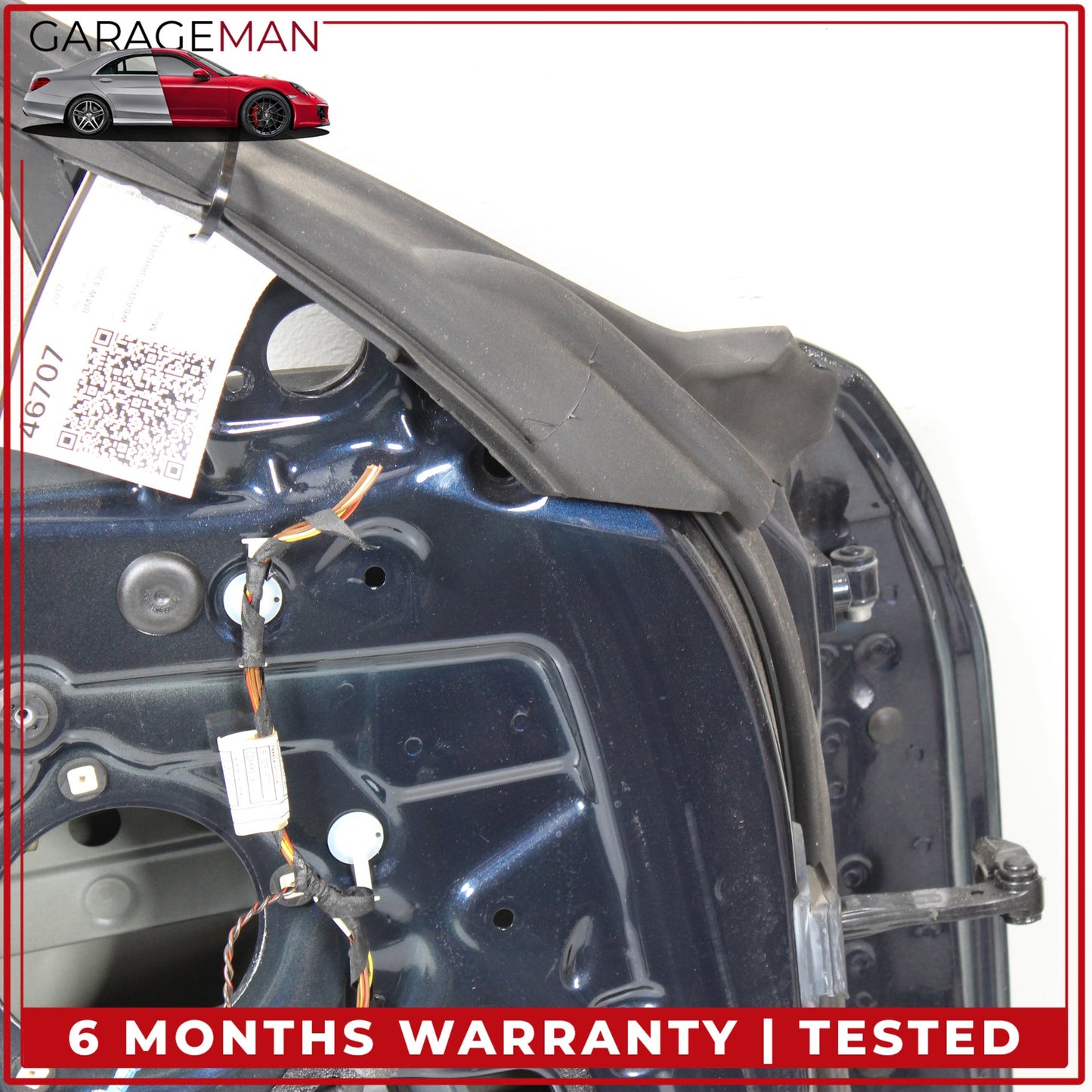 2015-2020 BMW 430i xDrive Gran Coupe Front Left Side Door Shell Blue OEM