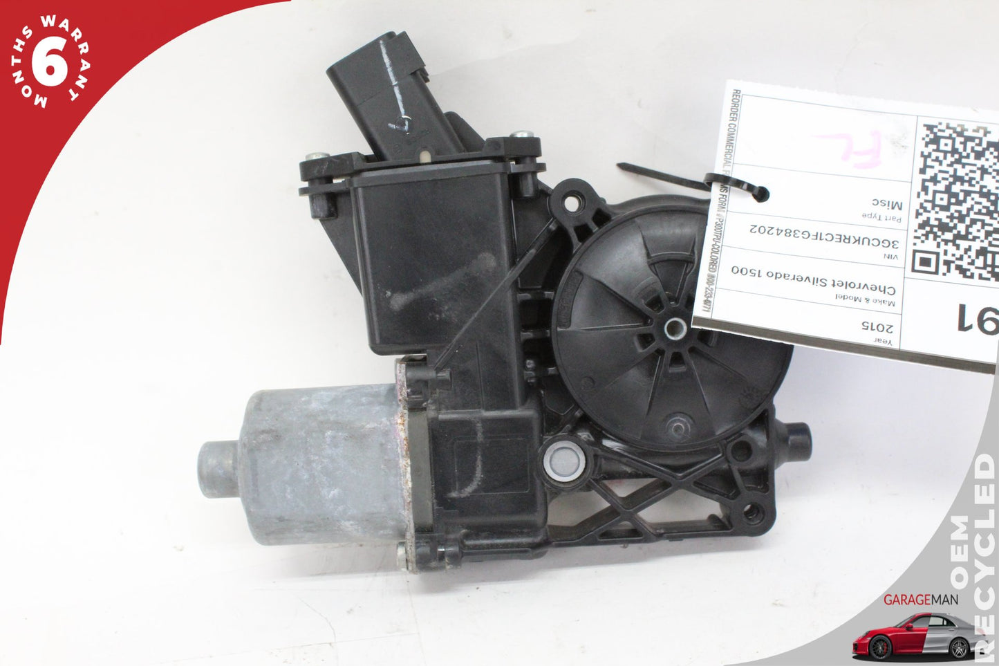 2014-2019 Chevrolet Silverado 1500 Front Left Side Window Regulator Motor OEM