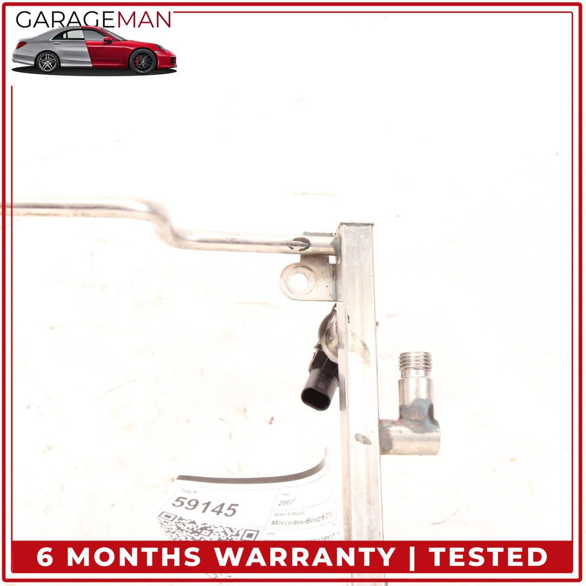 2005-2012 Mercedes W211 E350 C300 ML350 Fuel Rail w/ Injectors 2720700995 OEM
