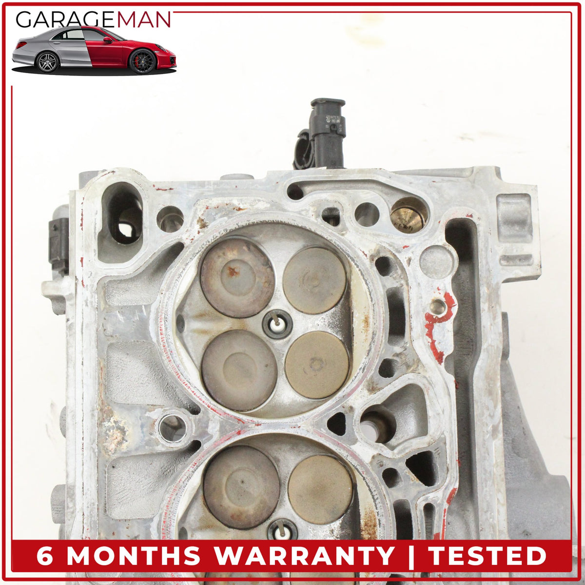 2016-2018 Audi A6 C7 AWD 2.0L CYNB Engine Cylinder Head Assembly 06K403AG OEM