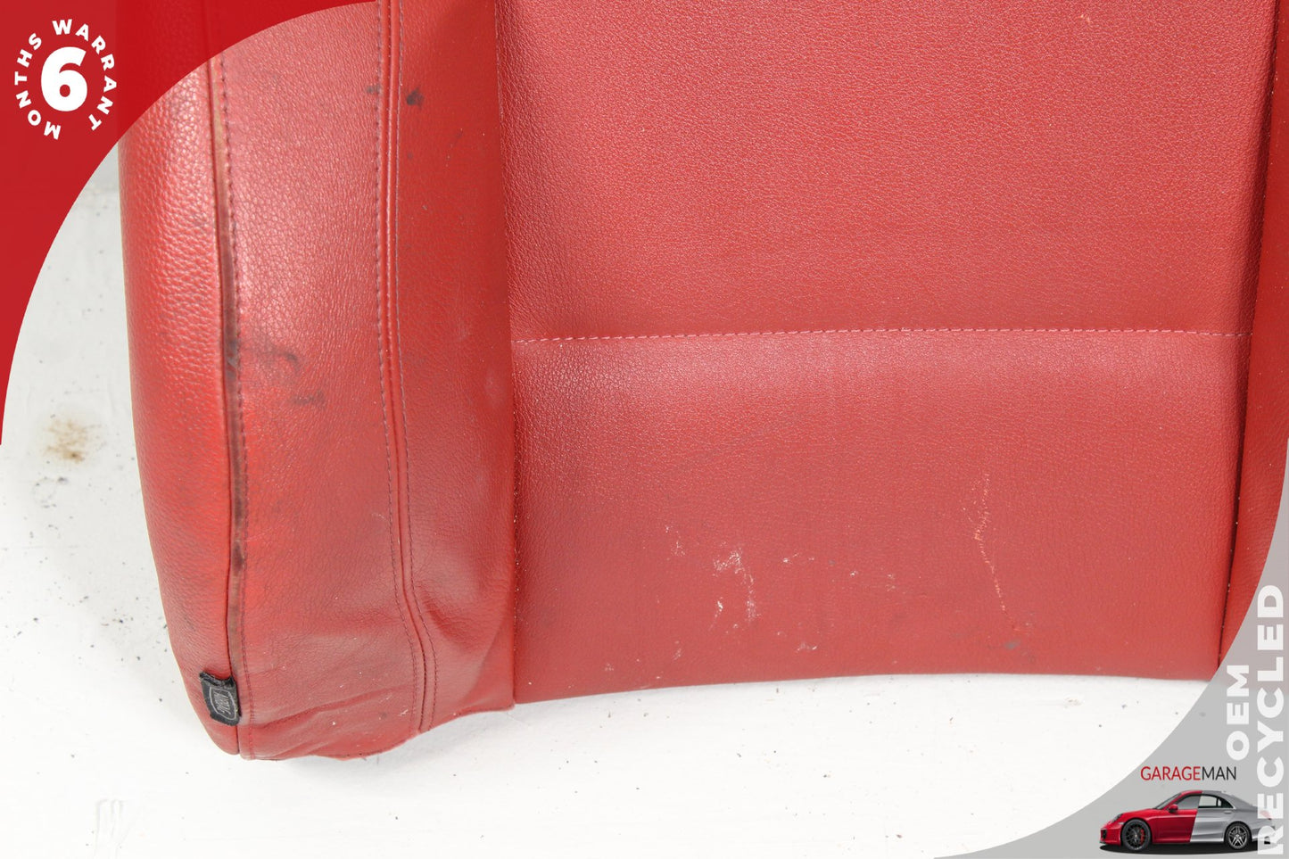 2007-2013 BMW 335is 328i Front Right Side Top Upper Seat Cushion Red 7253094 OEM