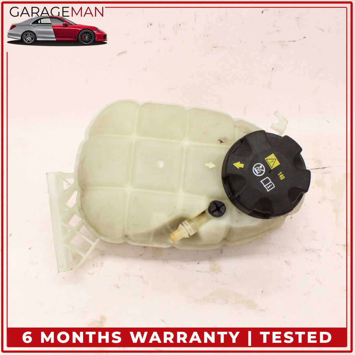 2012-2018 BMW 435i F32 Coolant Reservoir Overflow Expansion Tank 17137642160 OEM
