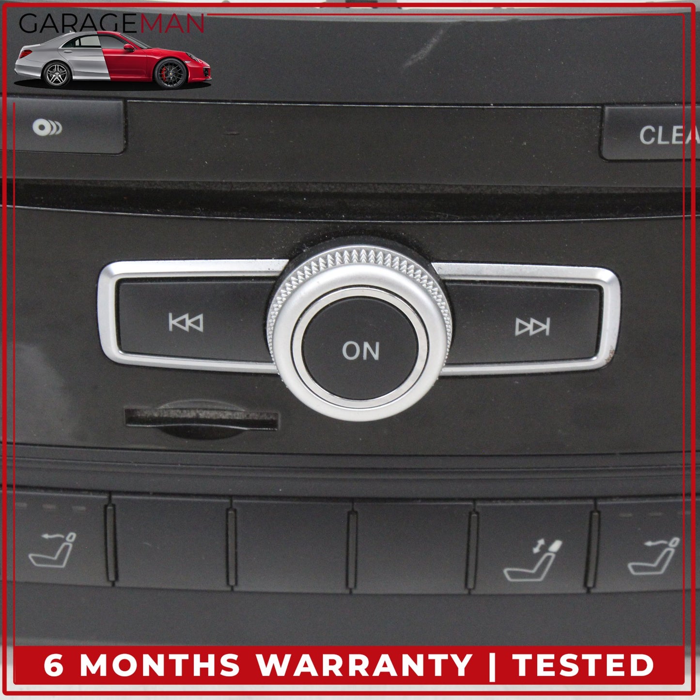 2011-2013 Mercedes W207 E350 Head Unit Navigation Command Comand CD Audio OEM