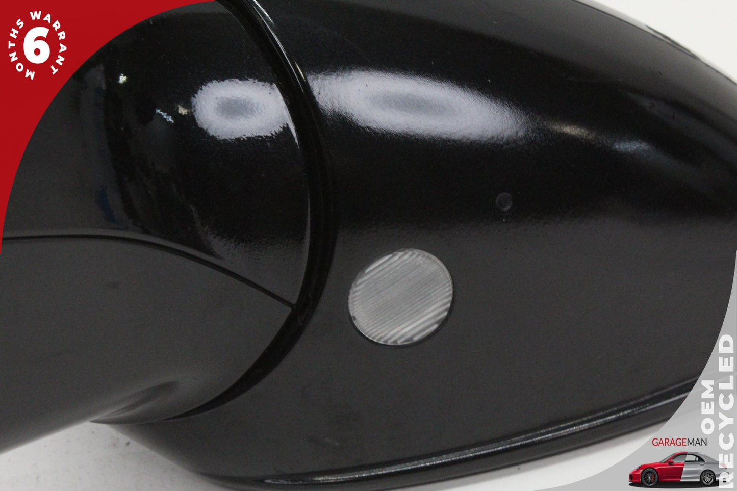 2011-2014 Porsche Cayenne 958 Front Left Side Door Rear View Mirror Black OEM