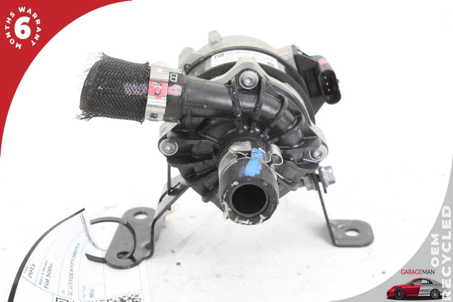 2012-2019 Fiat 500e EV Electric Auxiliary Coolant Water Pump 52014557AC OEM
