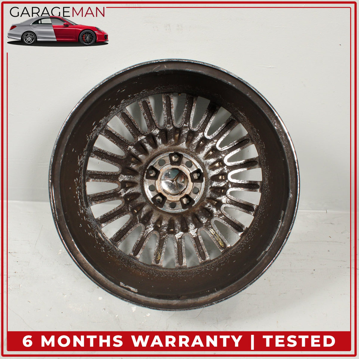 2007-2009 Mercedes W221 S550 S600 CL600 Wheel Rim 8.5JX19H2 ET43 2214012002 OEM
