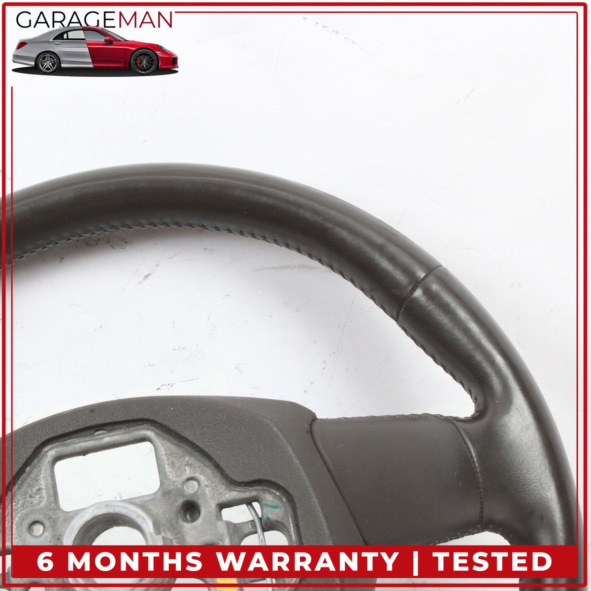 2012-2015 Audi A6 A7 Front Left Driver Side Steering Wheel Brown 4G0419091M OEM