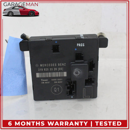 2006-2011 Mercedes W219 CLS550 Rear Left Side Door Control Module Unit OEM