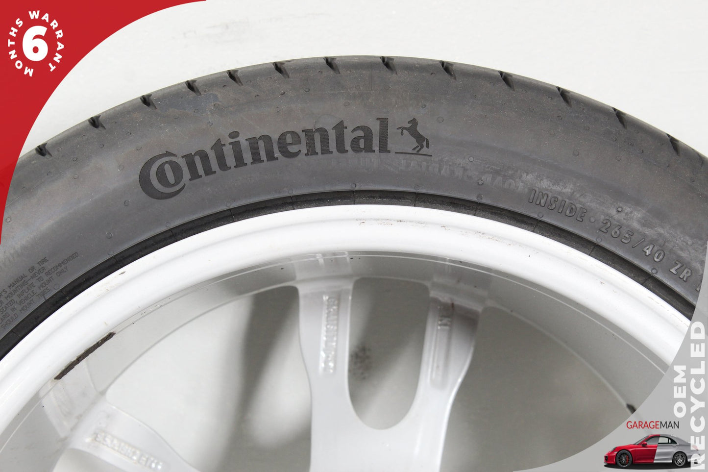 2013-2016 Porsche Boxster 981 Wheel Rim w/ Tire 9.5JX19H2 ET45 98136214302 OEM