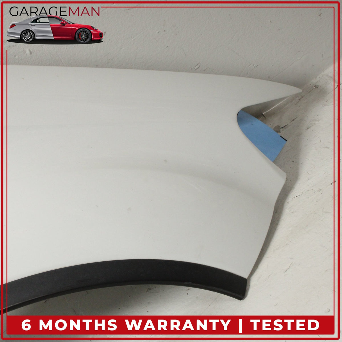2007-2015 Audi Q7 Front Right Side Fender Wing Panel Glacier White Metallic OEM