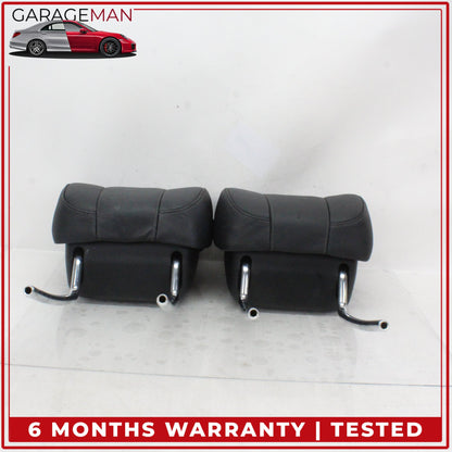 2014-2017 Mercedes W222 S550e Front Left and Right Side Seat Headrest Black OEM