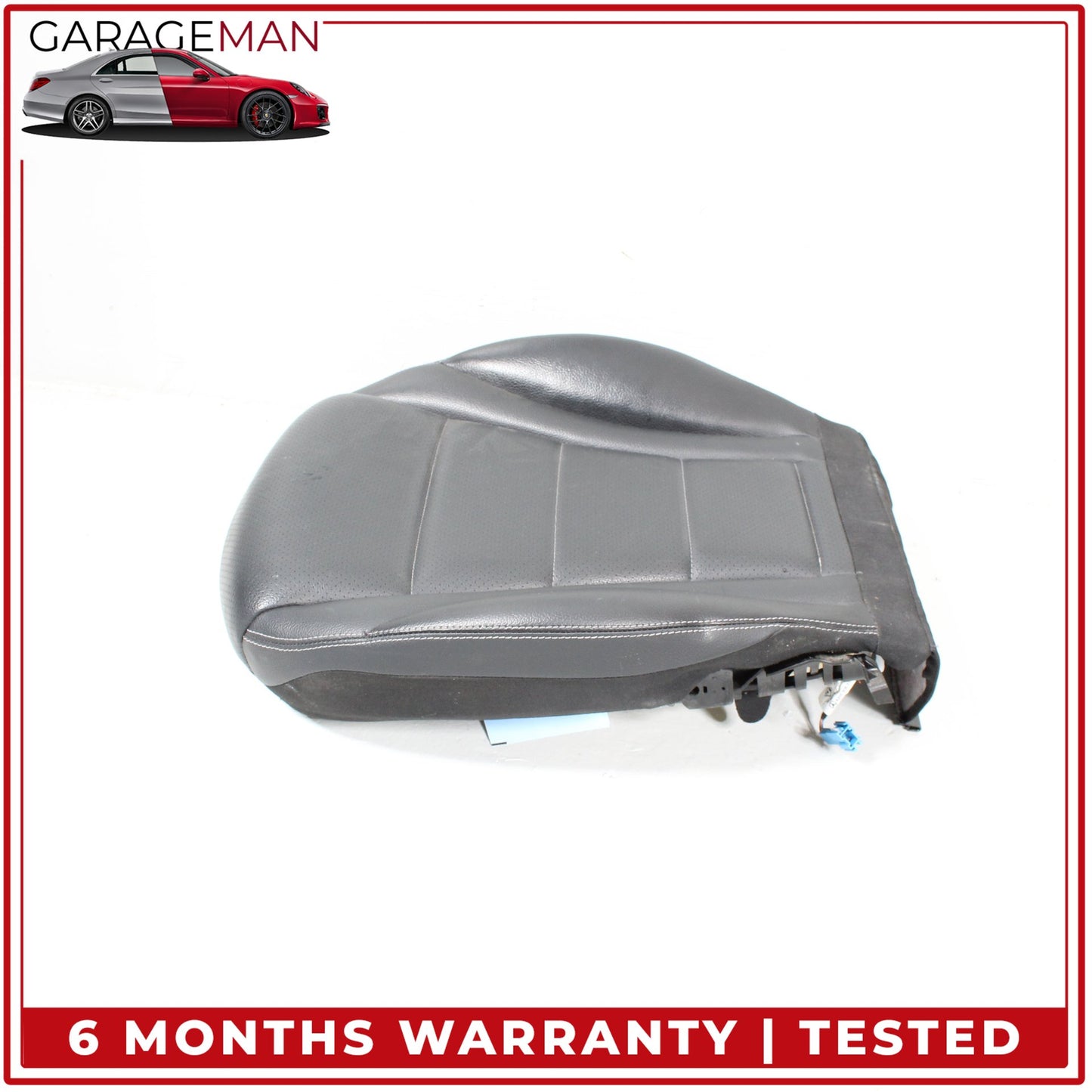 2015-2018 Mercedes W205 C300 Front Right Lower Bottom Seat Cushion w/ Sensor OEM