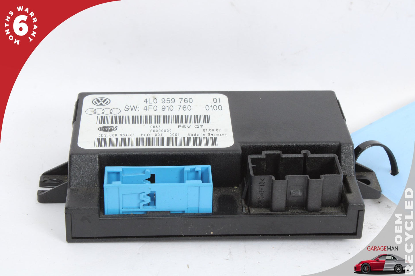 2007-2009 Audi Q7 Front Left Driver Side Seat Control Module Unit 4L0959760 OEM