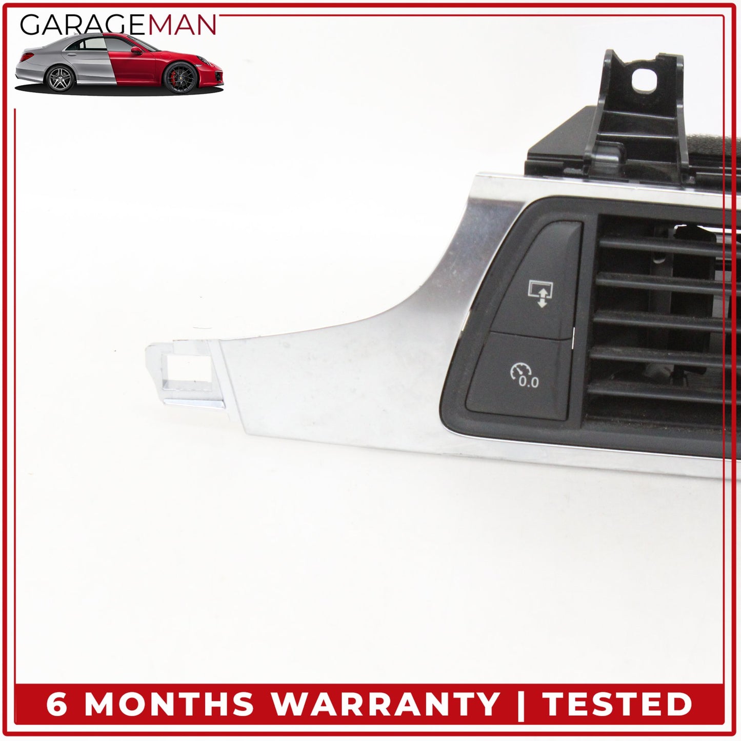 2012-2018 Audi A6 A7 Front Center Dashboard AC A/C Air Vent w/ Hazard Light OEM