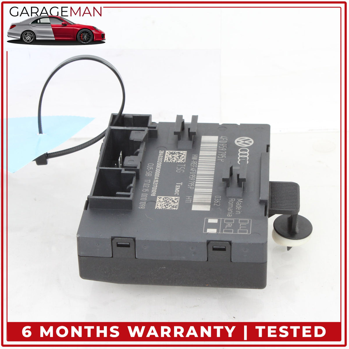 2010-2015 Audi Q7 Rear Left or Right Door Control Module Unit 4F0959795P OEM