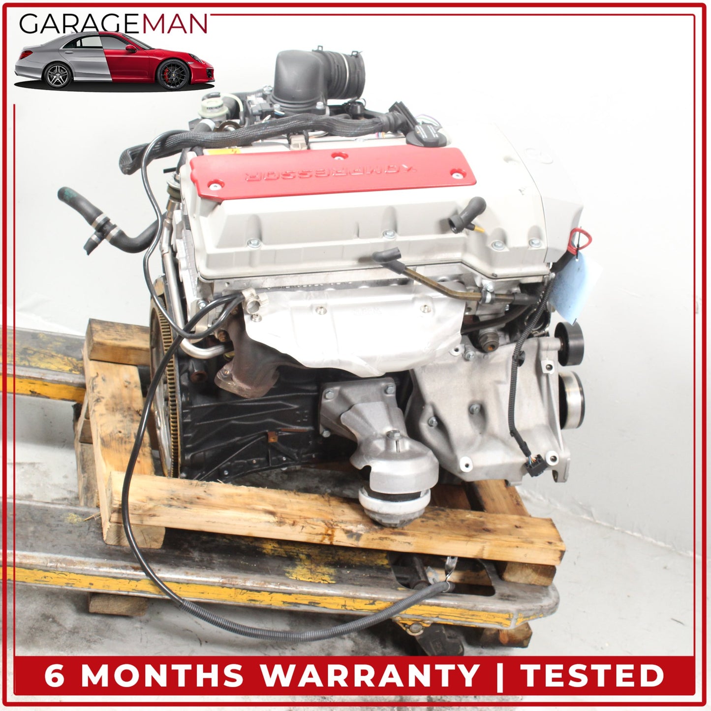 2001-2004 Mercedes R170 SLK230 2.3L M111 Engine Motor Assembly 111.983 OEM 52k