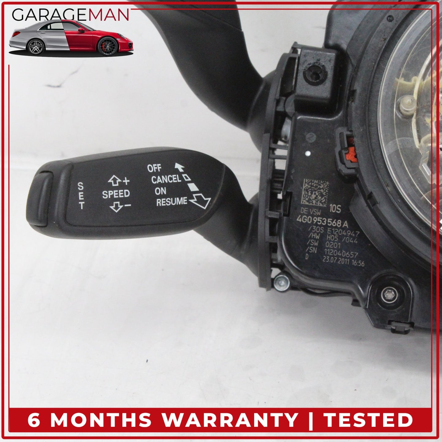 2012-2018 Audi A6 A7 Steering Column Combination Switch 4G0953568A OEM