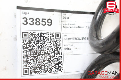 2015-2020 Mercedes W205 C300 Rear Left and Right Side Coil Spring 2053280337 OEM