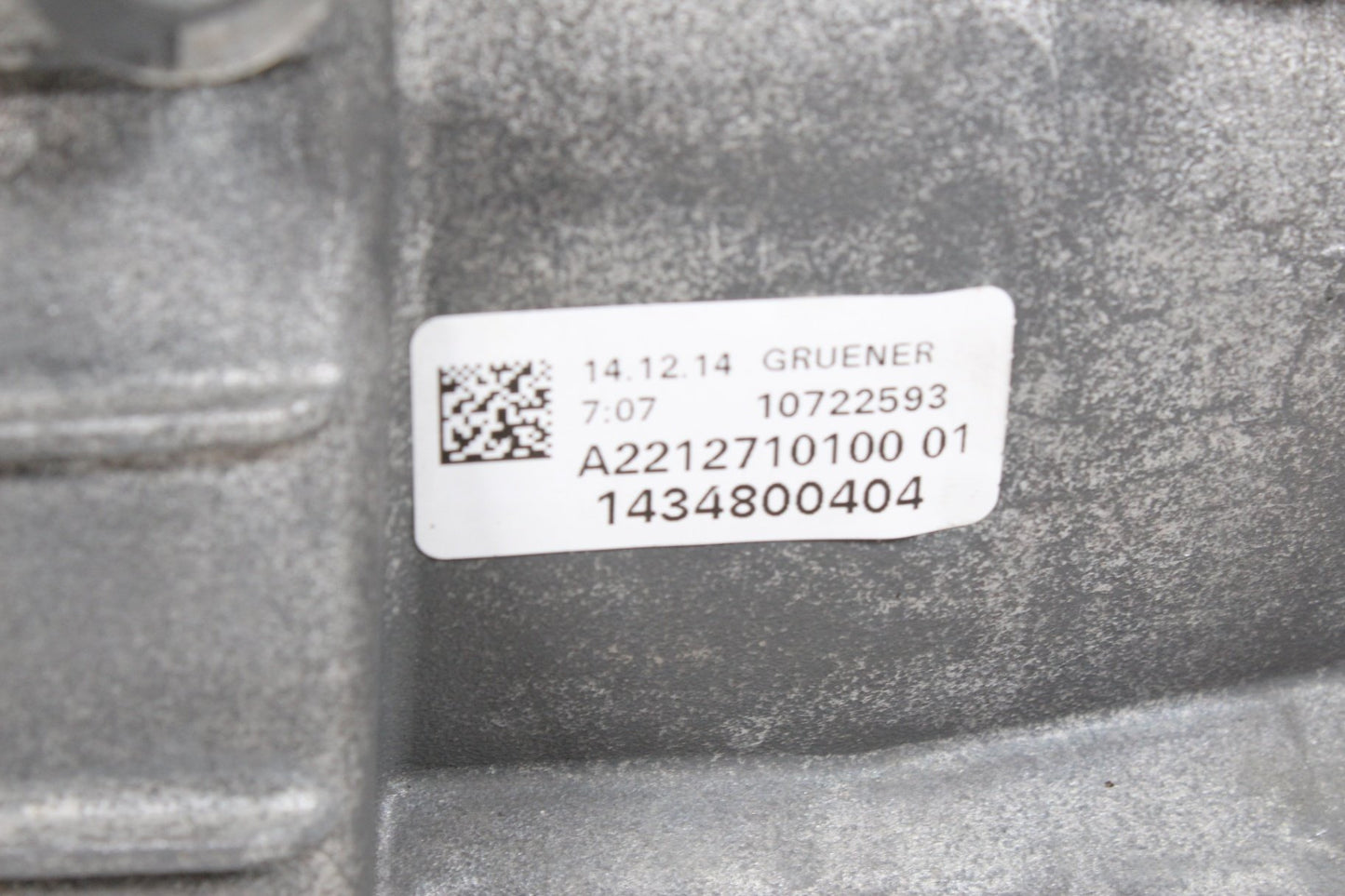 2015-2017 Mercedes-Benz C300 CDI AWD 2.0L Sedan Automatic Transmission 722994 OEM