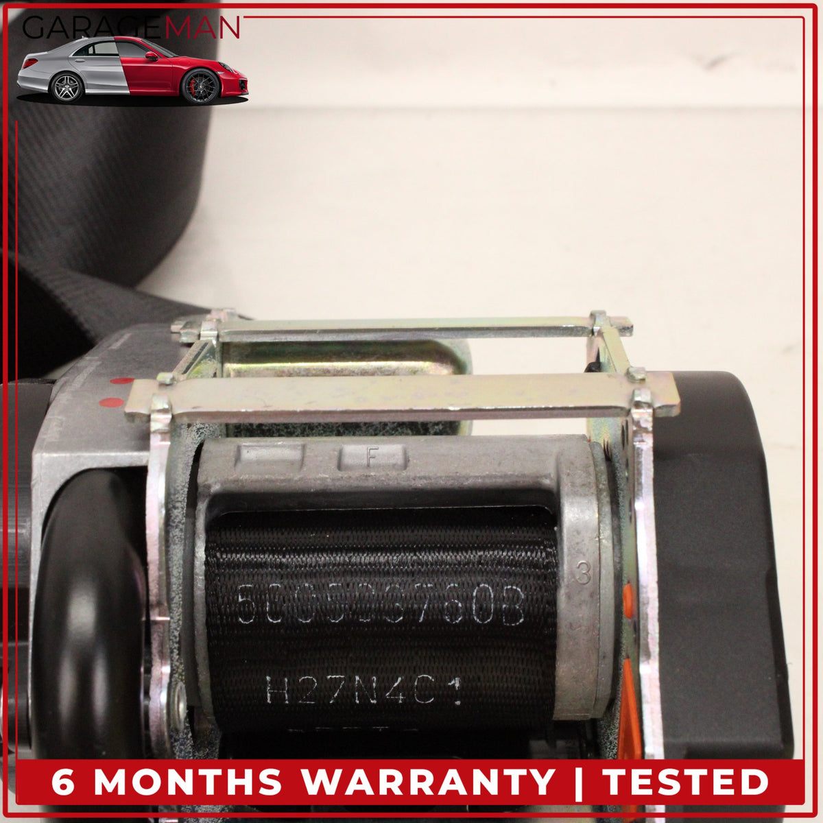 2013-2017 LR Range Rover Sport L494 Rear Left or Right Side Seat Belt Black OEM