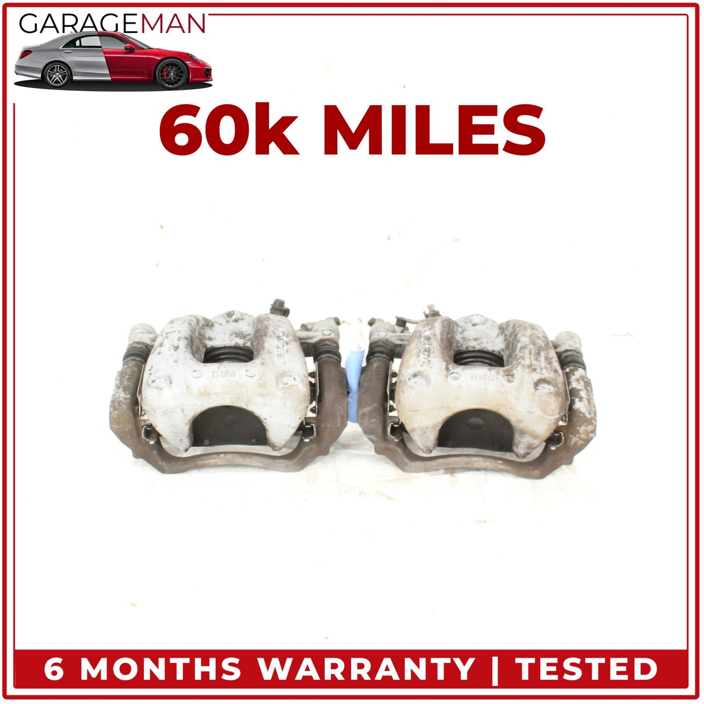 2014-2021 BMW i3 I01 Front Left and Right Side Brake Caliper Set 6860270 OEM