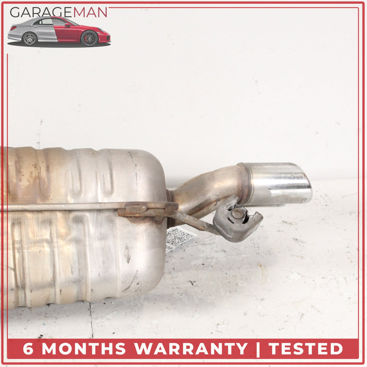 2002-2009 Mercedes W203 C230 CLK350 AMG Rear Exhaust Pipe Muffler Assembly OEM