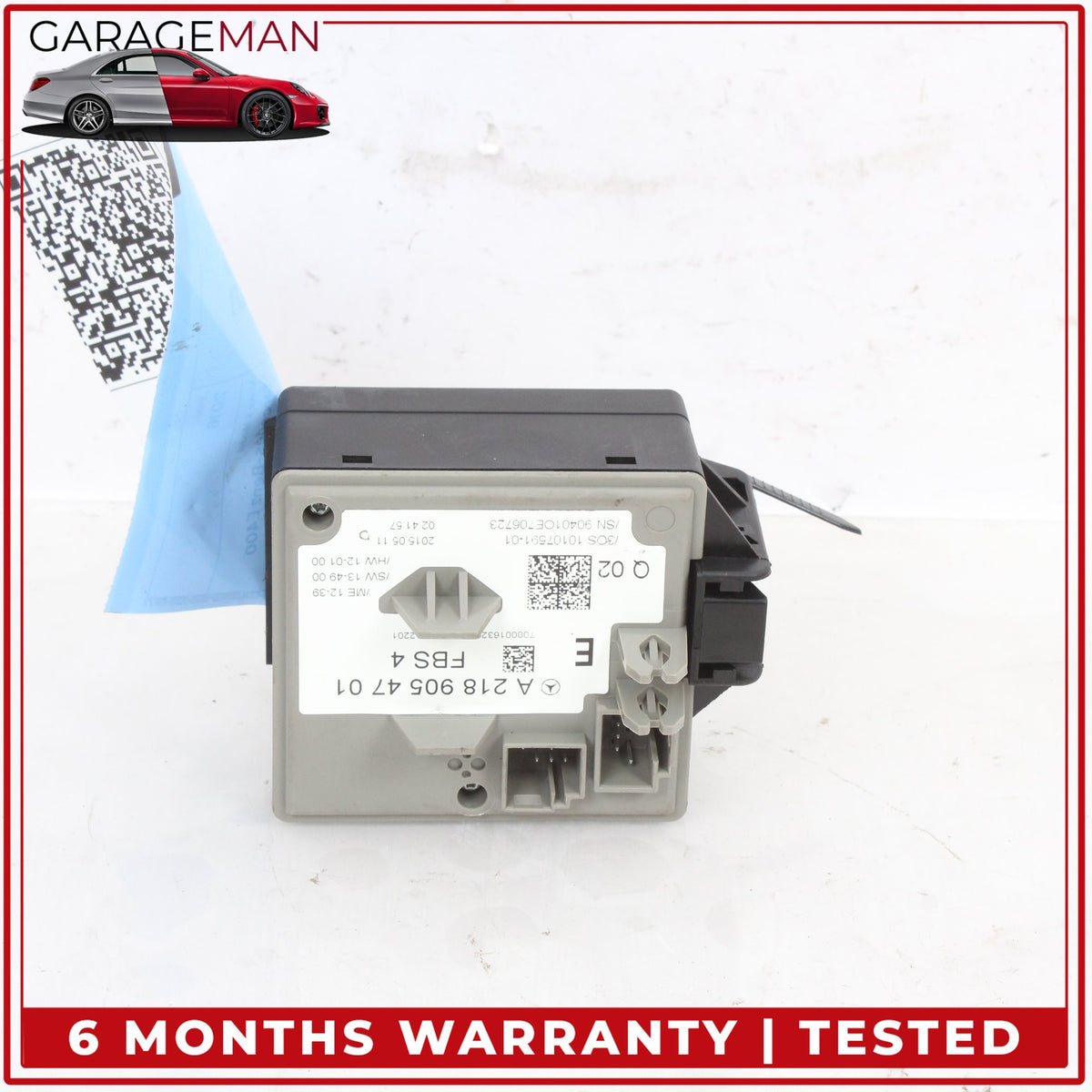 2014-2020 Mercedes C207 E400 E550 Coupe Ignition Switch Module w/ Button OEM