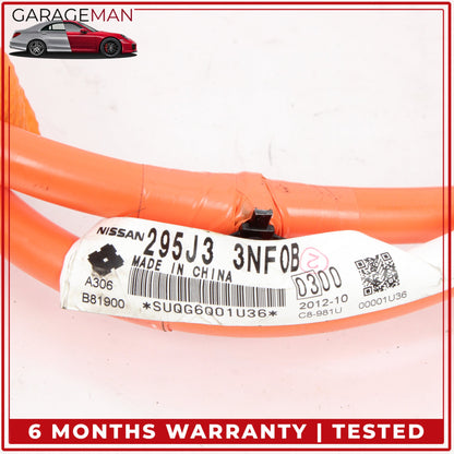 2013-2017 Nissan Leaf High Voltage Wire Wiring Harness Set 295U43NF0A OEM